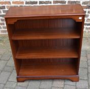 Mahogany bookcase