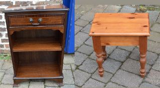 Small Regency style book cabinet and sto