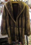 Vintage ladies fur coat by Griffin & Spa