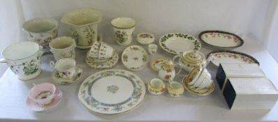 Various ceramics inc Minton, Royal Worce