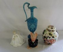 Various ceramics inc Wade Natwest pig, C