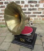 His Masters Voice HMV gramophone with br