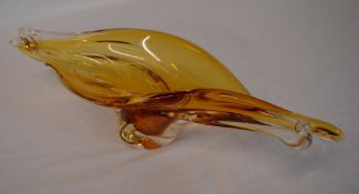 Murano glass 'splash' bowl