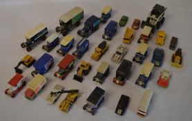 Die cast model cars including Matchbox,