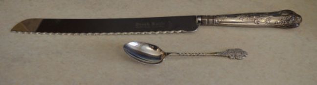 London Rifle Brigade silver teaspoon and