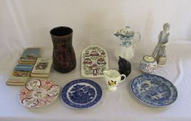 Various ceramics inc Poole, Lladro, Sylv