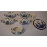 Willow pattern cake stand, Royal Doulton