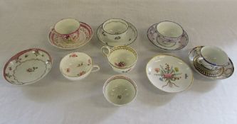 Selection of early 19th Century cups, sa