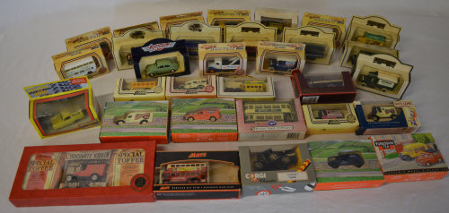 Boxed die cast model cars including York