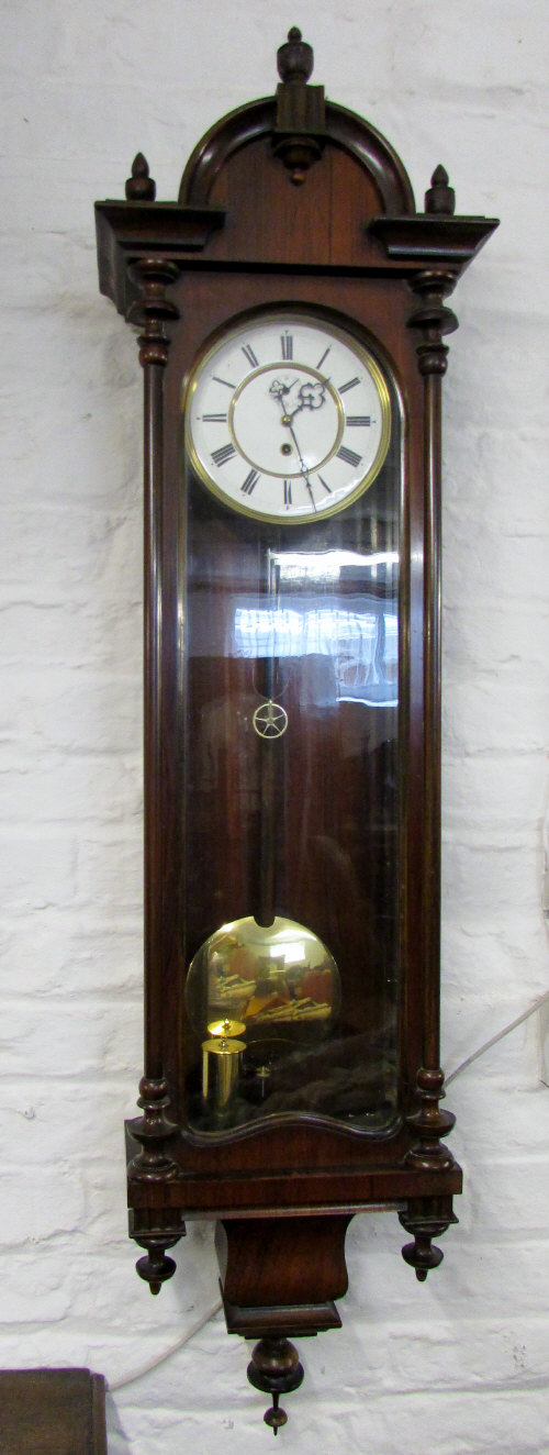 Vienna regulator wall clock H 122 cm
