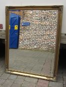 Large gilt wall mirror 105 cm x 137 cm