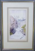 Watercolour signed S Pirie '93 28 cm x 4