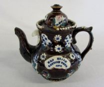 Barge ware teapot 'Mrs Beale Kentish Tow