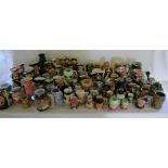 Large quantity of character/toby jugs (2