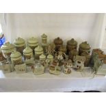 Large quantity of Shelf stoneware potter