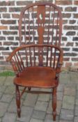 High back Windsor chair