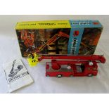 Boxed Corgi Simon Snorkel fire engine