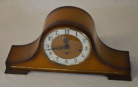 1930s Napoleon hat mantle clock