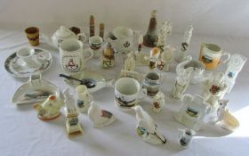Selection of Lincolnshire crested china