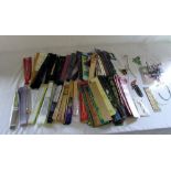 Collection of book marks and fans