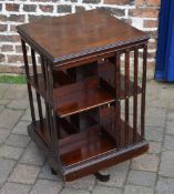 Edwardian revolving bookcase