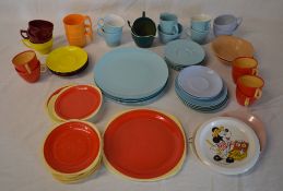 Melaware tableware comprising of cups, s