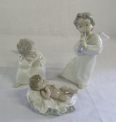 3 Lladro/Nao figurines (1 af)