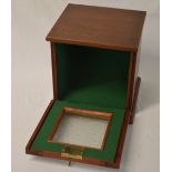 Small mahogany cabinet