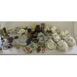 Various ceramics inc Coalport, Minton an