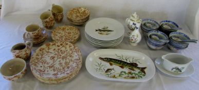 Assorted ceramics inc Laura Ashley and A