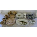 Assorted ceramics inc Laura Ashley and A