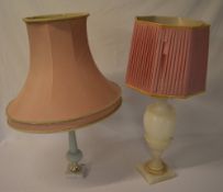 2 table lamps (af)