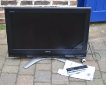 Toshiba Regza 32" TV and dvd player (not