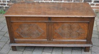 Oak coffer