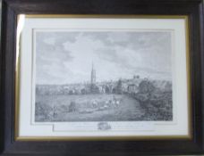 View of Louth in 1798 to the Warden and