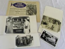 Photographs and newspaper article from 1