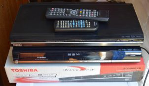 Toshiba DVD video player and a Toshiba r