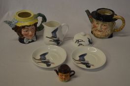 2 Beswick character teapots (missing lid