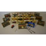 Various die cast model cars including Co