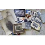 Assorted Victorian/Edwardian photographs