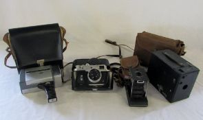 Various cameras inc Halina