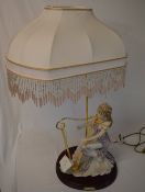 Capodimonte lamp