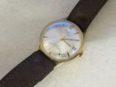 9ct gold cased Renis 25 jewel automatic