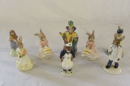 8 Royal Doulton Bunnykins figurines - Do