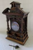 19th Century German mantle clock H 57 cm