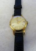 Ladies 18ct gold Kelek wristwatch with l