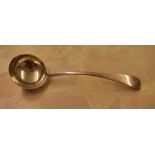 Silver sauce ladle, Edinburgh 1809, appr