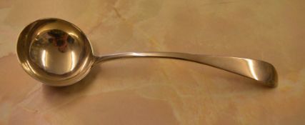 Silver sauce ladle, Edinburgh 1809, appr