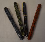 4 Conway Stuart 1930s pens