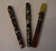 Summit and Mentmore fountain pens